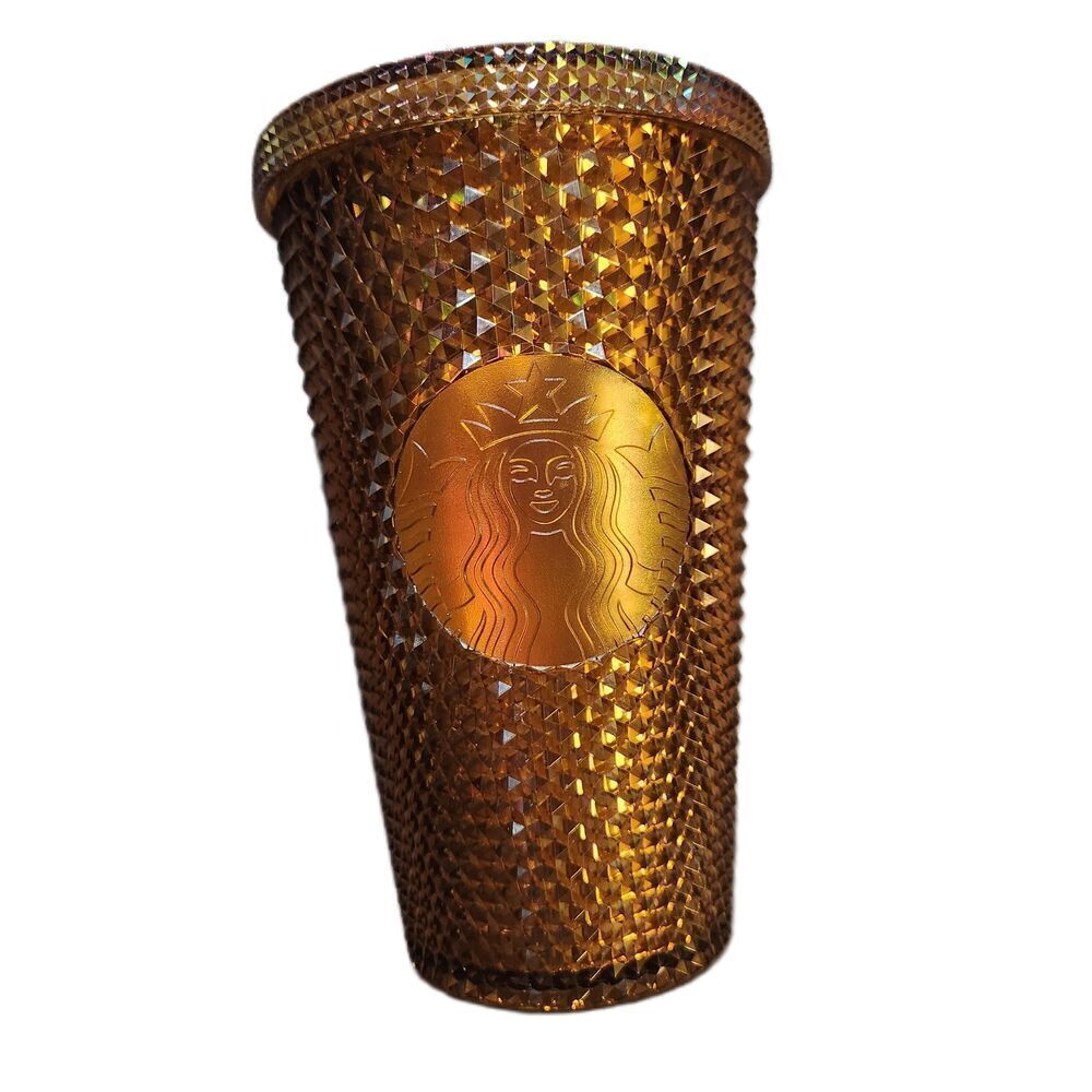Starbucks Gold Studded Tumbler 16oz
